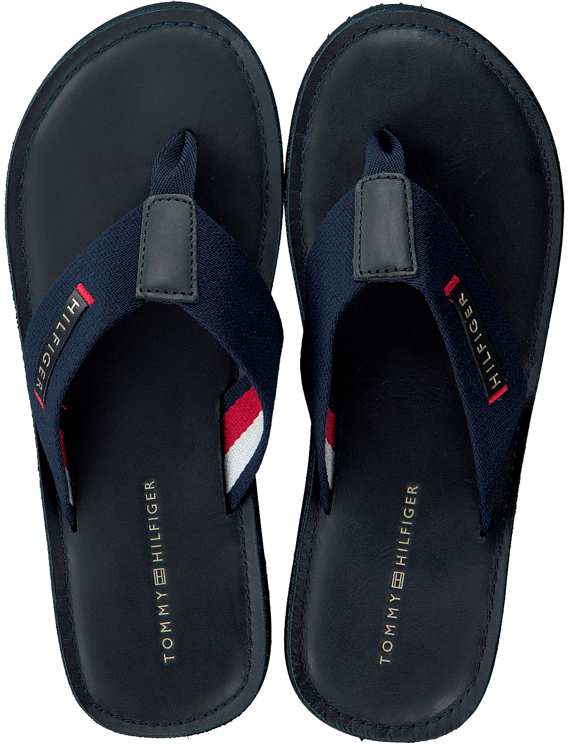 tommy hilfiger leather slippers