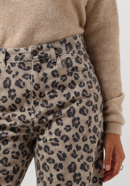 Leopard BY-BAR Mom jeans LEW CHEETAH PANT - large