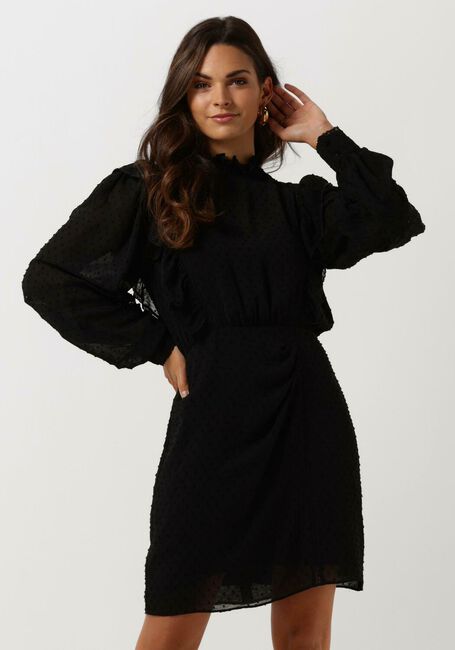 Zwarte SUNCOO Mini jurk CARMEN | Omoda
