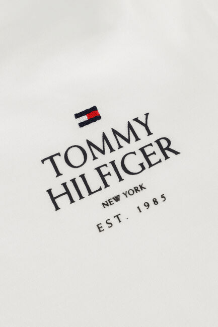 Witte TOMMY HILFIGER T-shirt TH LOGO PUFF PRINT REG TEE SS - large