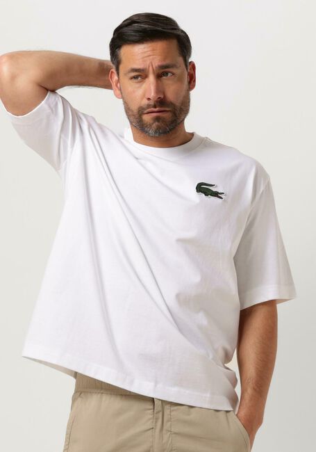 Witte LACOSTE T-shirt TH0062 - large