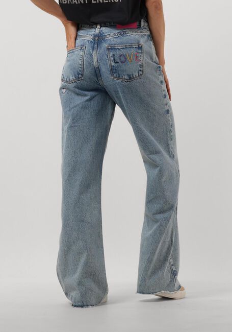 Blauwe HARPER & YVE Wide jeans YVE-PA - large