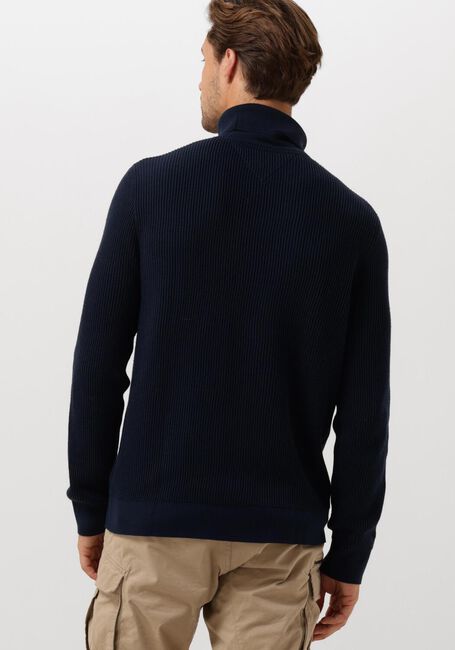 Blauwe TOMMY JEANS Coltrui TJM SLIM XS BADGE ROLLNECK - large