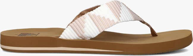 Witte REEF Teenslippers CUSHION SPING WOVEN - large