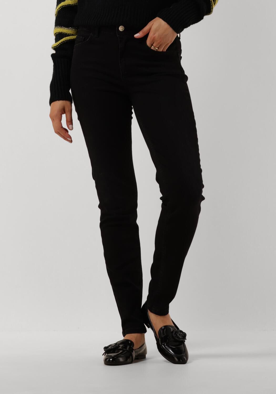 Liu Jo Zwarte Skinny Jeans Divine H.w. Black Dames