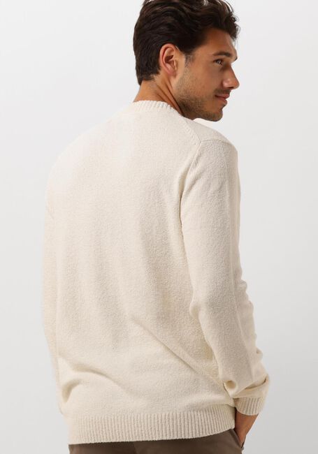 Beige SELECTED HOMME Trui SLHLOOP LS KNIT CREW NECK - large