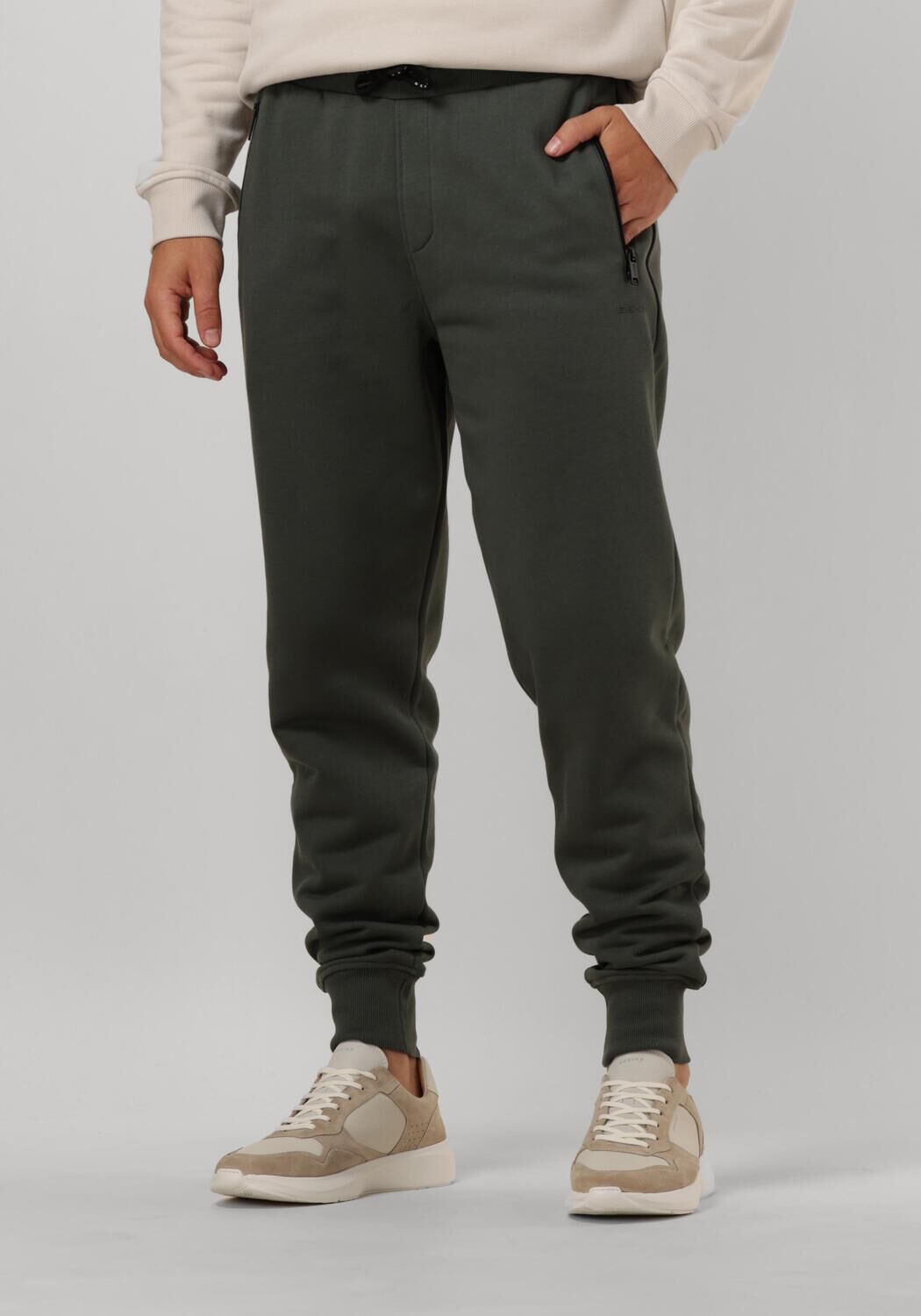 Genti Groene Joggers voor Mannen Green Heren