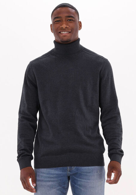 Grijze SELECTED HOMME Coltrui SLHBERG ROLL NECK NOOS - large