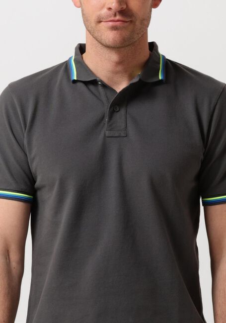 Donkergrijze SUNDEK Polo M4S091 BRICE POLO - large