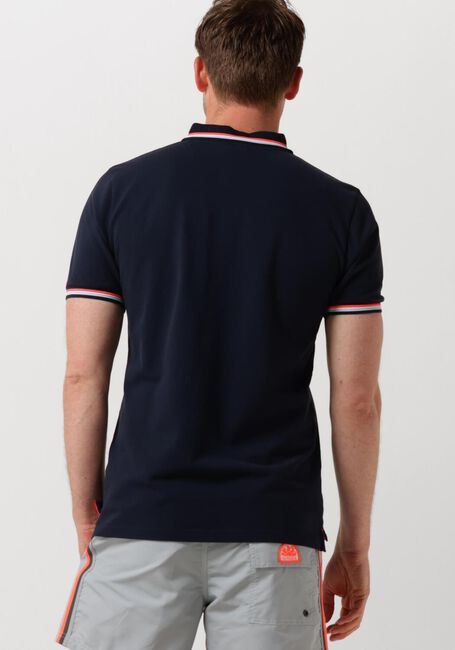 Blauwe SUNDEK Polo M4S091 BRICE POLO - large