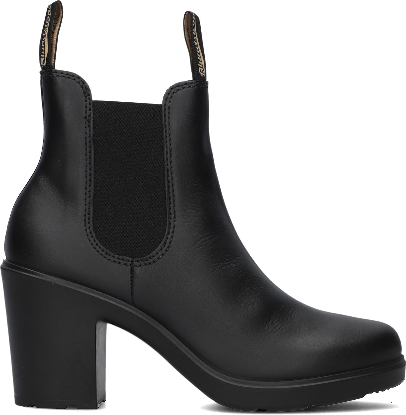 BLUNDSTONE Zwarte Enkelboots Dames High Heel