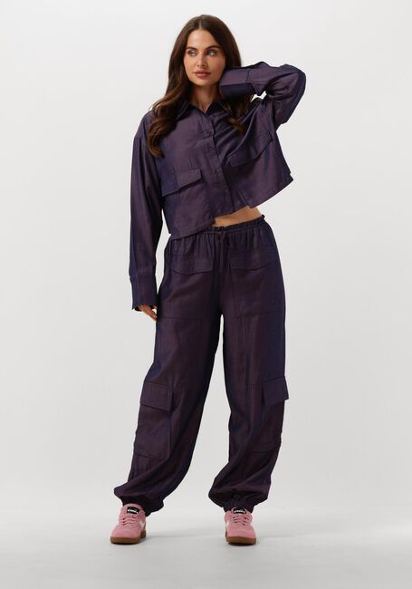 Paarse REFINED DEPARTMENT Broeken/jumpsuits VIKKI - large