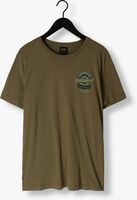 Groene PME LEGEND T-shirt SHORT SLEEVE R-NECK SINGLE JERSEY LW PLAY