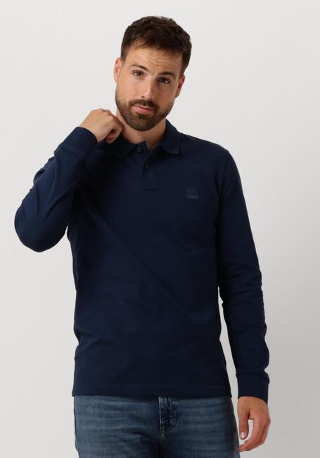 Donkerblauwe BOSS Polo PASSERBY - large