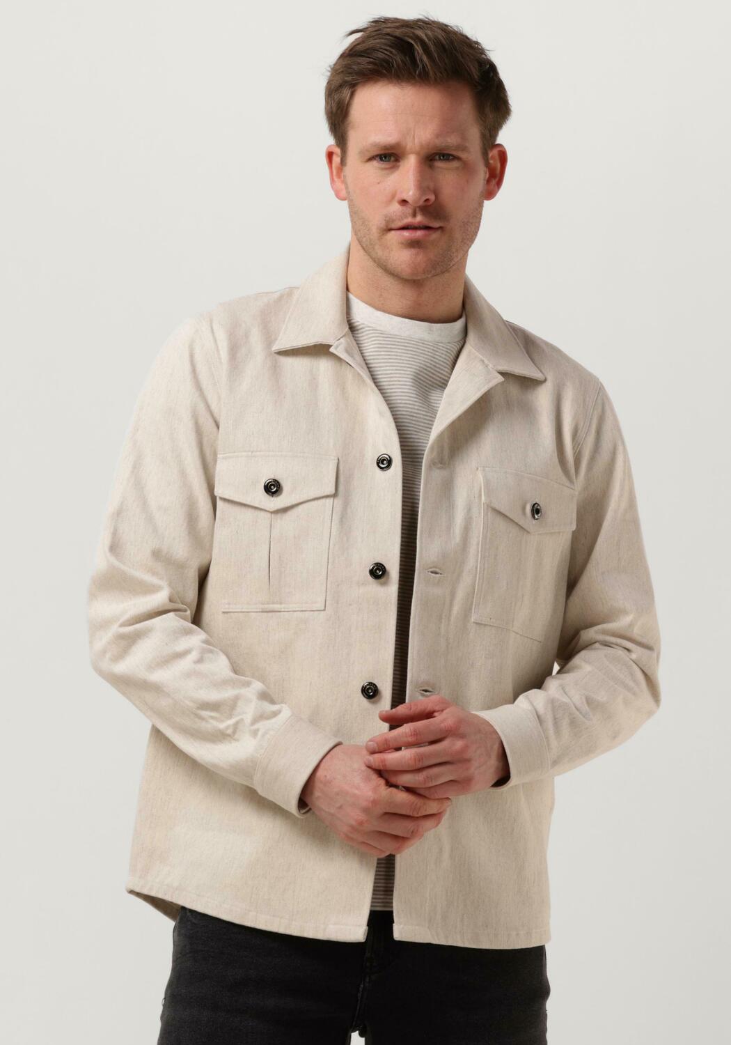 Beige PROFUOMO Overshirt PPUF10002 | Omoda